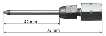 Needle straight, 1/8 NPT(f) L73mm   