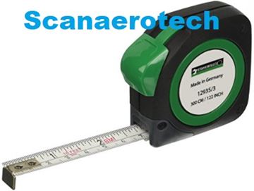 12935 - Tape measure: with tape lock. Metric-Inch scales.             