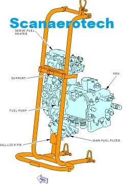 SPL-2336 - Cradle - Support, Fuel Pump and MEC