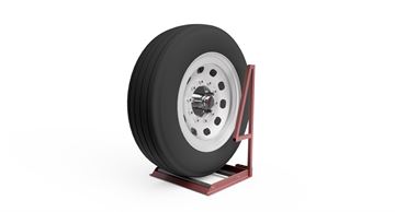 Adjustable Aircraft Wheel Storage Stand