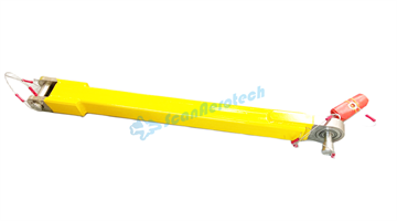 B737CL - LOCK RUDDER PCU REMOVED