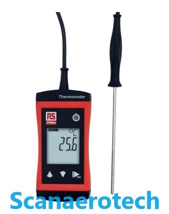 Digital Thermometer PT1000 Probe -20/100C (-4/200F) +/- 0,1C