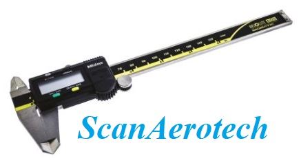 DIGITAL ABSOLUT CALIPER 200mm / 8" incl. Calibration       