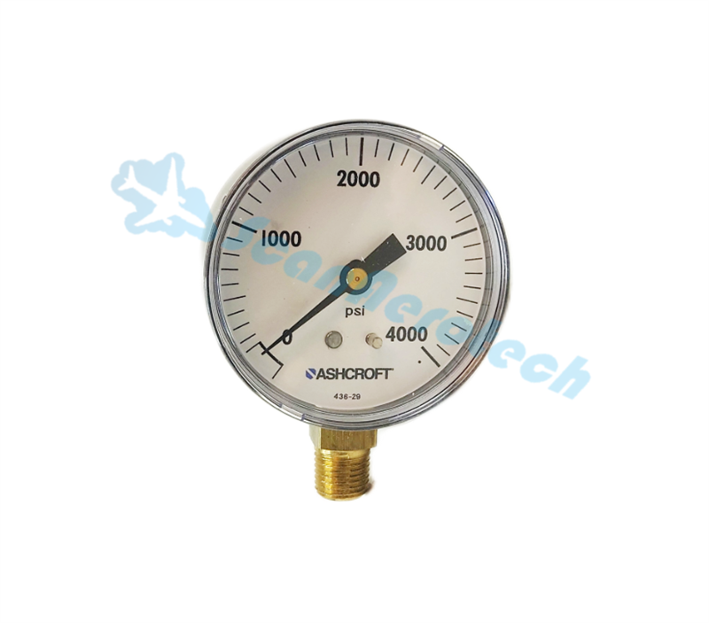 4000PSI Pressure gauge 1/4\'\' NPT Bottom connection