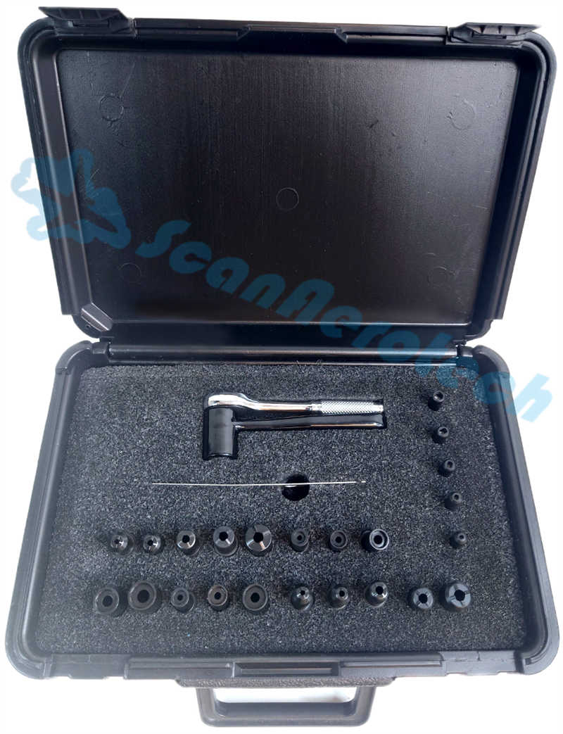 26 PIECES COMPLETE VISU-LOK/JO-BOLT HAND TOOL KIT
