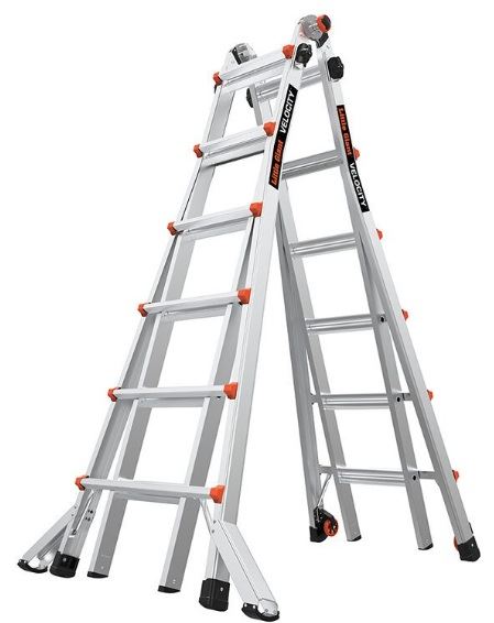 GIANT TELESCOPIC MULTI-USE LADDER