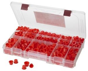 Tapered Cap Assortment Kit - For diameters 0.298" - 0.785"  