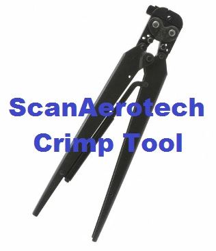 COM-13217 Hand crimp tool assembly for STRATO-THERM terminal