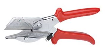 56MM KNIPEX MITRE SHEARS - FOR PLASTIC AND RUBBER
