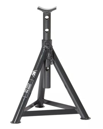3,0T ADJUSTABLE HEIGHT AXLE STAND - LOW HEIGHT