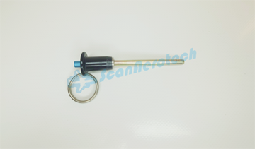 BALL LOCK PIN - BUTTON HANDLE 3/8" x 2" 