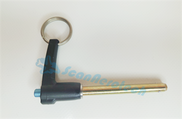 BALL LOCK PIN - L HANDLE 1/4" x 2"