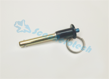 BALL LOCK PIN - BUTTON HANDLE 5/16" x 1,5"