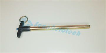 BALL LOCK PIN - T HANDLE 7/16" x 6"