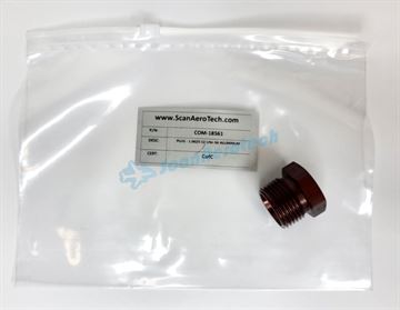 PLUG - 1.0625-12 UNJ-3A ALUMINUM