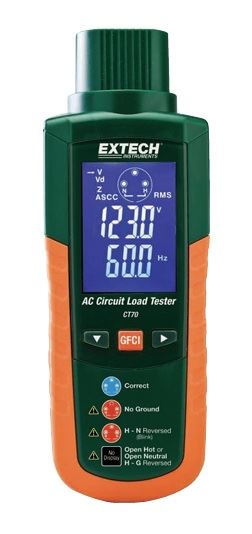 FLIR EXTECH GFCI AND AC CIRCUIT ANALYZER