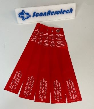 COM-14584 SAFETY PIN AND FLAG - CHEMICAL OXYGEN GENERATOR