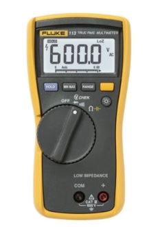 CAT III 600V AC/DC DIGITAL MULTIMETER CALIBRATED      