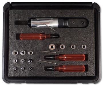 17 PIECE HI-LOK KIT PNEUMATIC RATCHET & SOCKETS