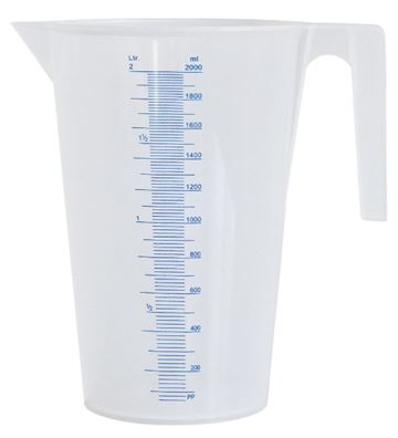 2L TRANSPARENT LIQUID MEASURING CUP