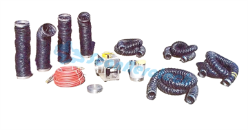 AIRCRAFT FUEL TANK VENTILATION KIT - 230V/60HZ 300MM ATEX BLOWER