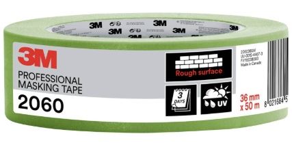 3M PRO MASKING TAPE GREEN - L50m x W36mm