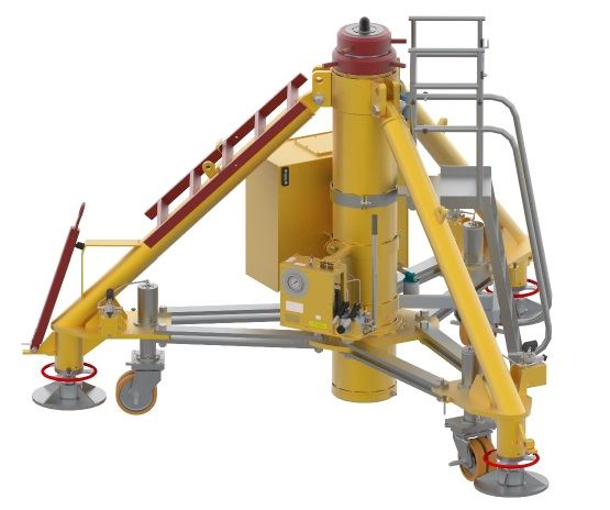 A330/340/350 B777/B787 120T HYDRAULIC TRIPOD WING JACK