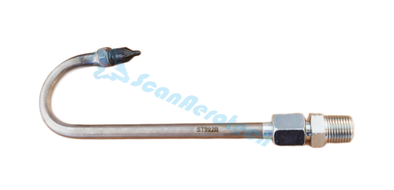 Adapter - Grease Gun - Flap Exhaust Gate   