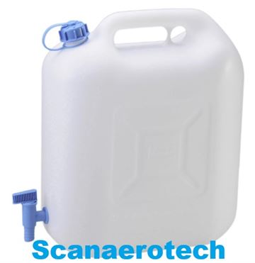 CONTAINER 5 GALLON (22LITER) - CLEAR
