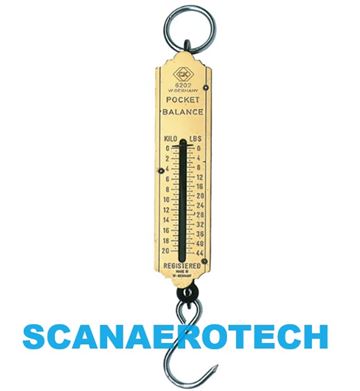 0-100LB (0-50KG) SPRING SCALE WITH READING POINTER   