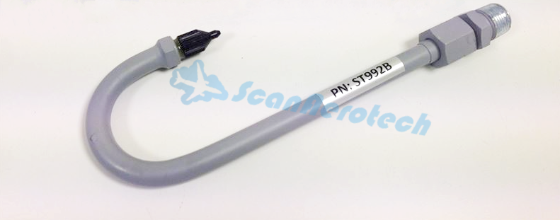 Adapter - Grease Gun - Flap Exhaust Gate   