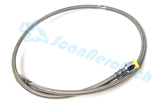 100cm PTFE, -4 MS Fittings, 1500PSI working pressure        