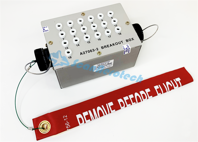 SPL-8578 Breakout Box Eqpt Position Sensors Flight Control  