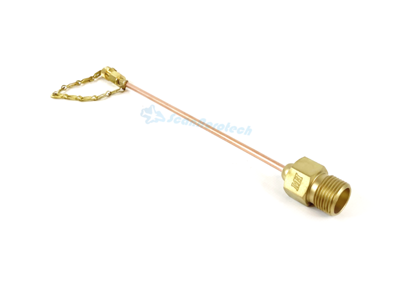 Oxygen Transfill Adapter AN800 TO CGA540-S (Filtered)
