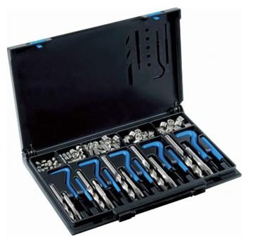 UNC 1/4 - 1/2 THREAD REPAIR WORKSHOP KIT (115 PIECES)