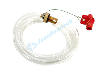 B777 DRAIN HOSE - SUMP VALVE, CENTER AUXILIARY FUEL TANKS