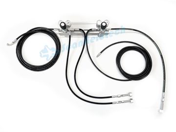 3 BOTTLE DIN477 N.10 LP+HP N2 REGULATOR KIT (DE)