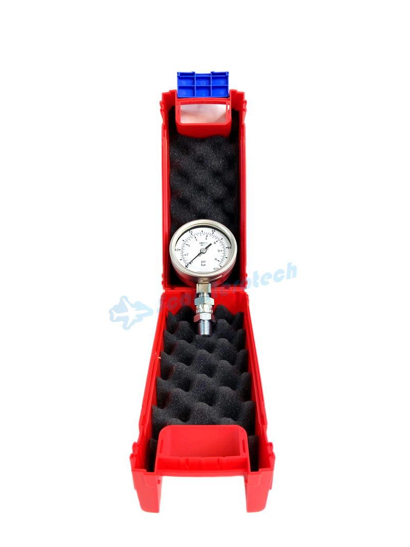 0-10 PSI PRESSURE GAUGE 1/4" NPT INCLUDING CALIBRATION AND CASE