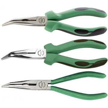 6530 3 160 SNIPE NOSE PLIERS WITH CUTTER               