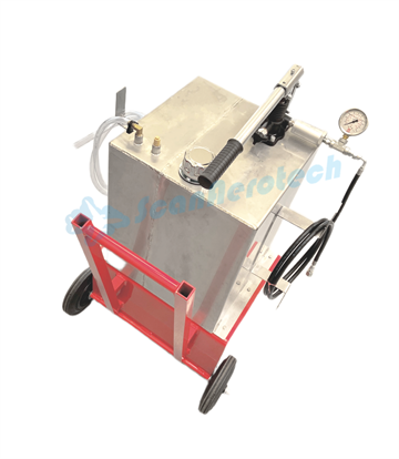 Hydraulic Reservoir Service Unit 7FT Hose AN6 Swivel